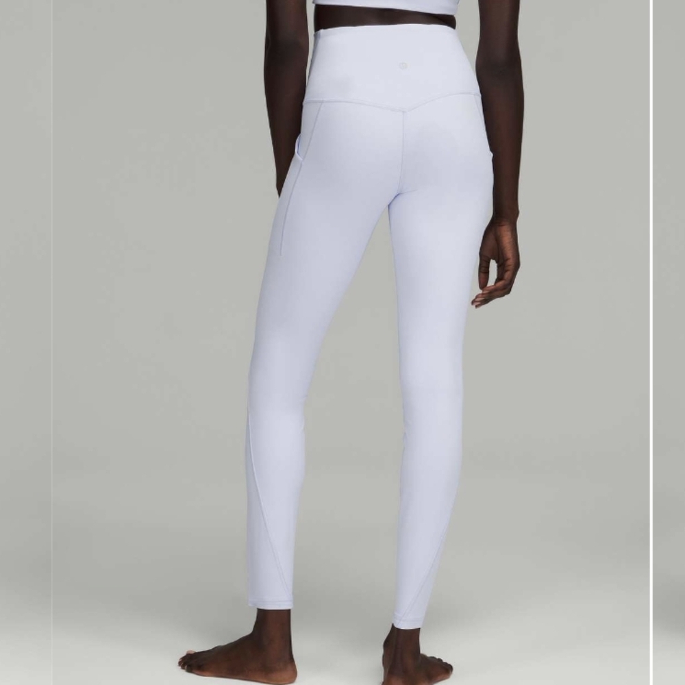 Lululemon Align High-Rise Pant 28" *Pockets in Pastel Blue EUC